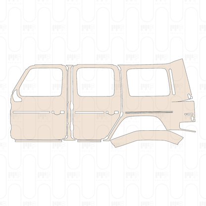 PPF prédécoupé Mercedes-Benz G Class G500 2024