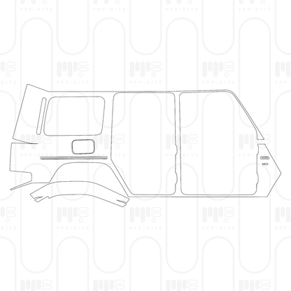 PPF prédécoupé Mercedes-Benz G Class G500 2024