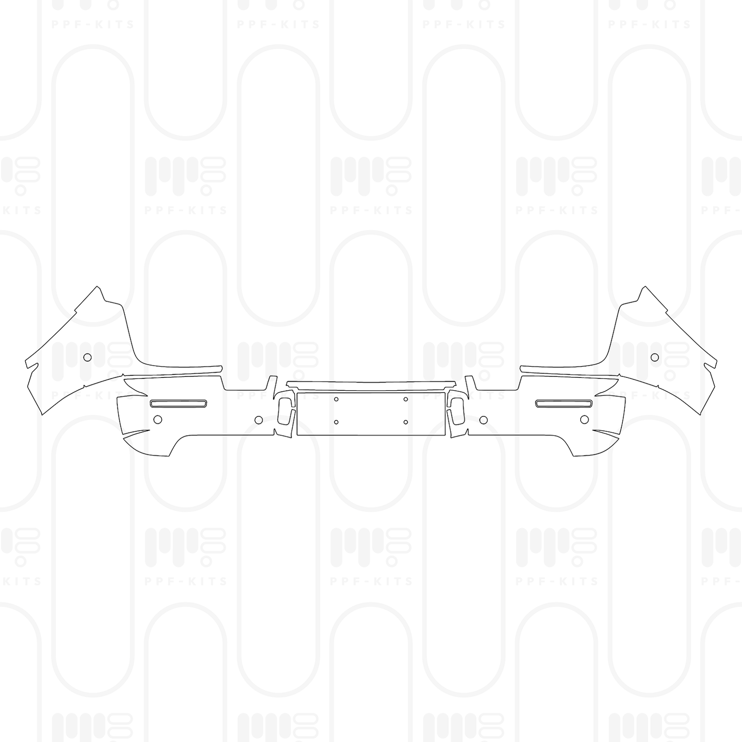 PPF prédécoupé Mercedes-Benz G Class G500 2024
