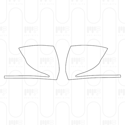 PPF prédécoupé Mercedes-Benz G Class G500 2024