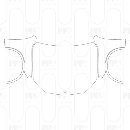 PPF prédécoupé Mercedes-Benz GLC SUV Standard Wheelbase (GLC) Base 2024