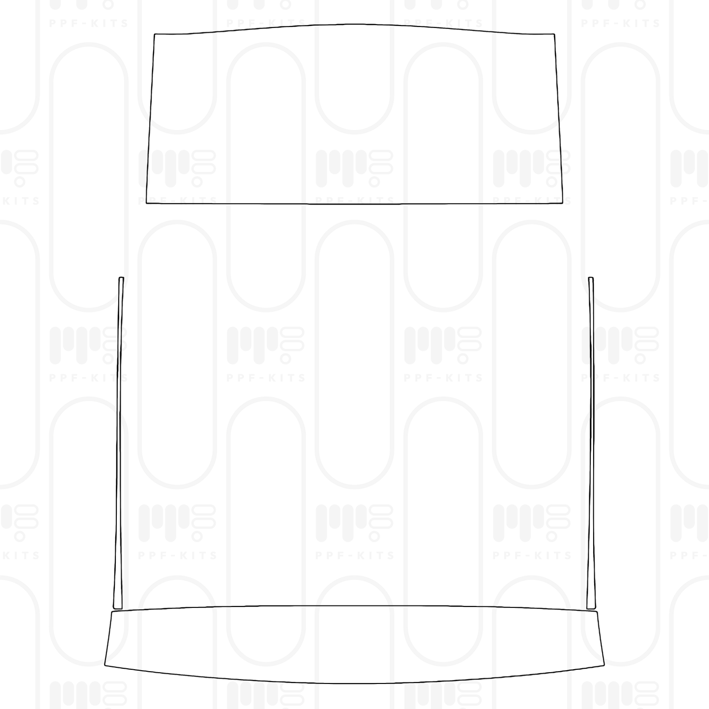 PPF prédécoupé Mercedes-Benz GLC SUV Standard Wheelbase (GLC) Base 2024