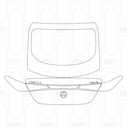 PPF prédécoupé Mercedes-Benz GLC Coupe AMG line 2024