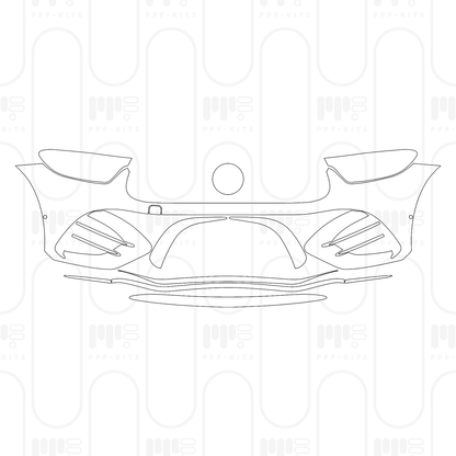 PPF prédécoupé Mercedes-Benz GLC Coupe AMG GLC43 2024