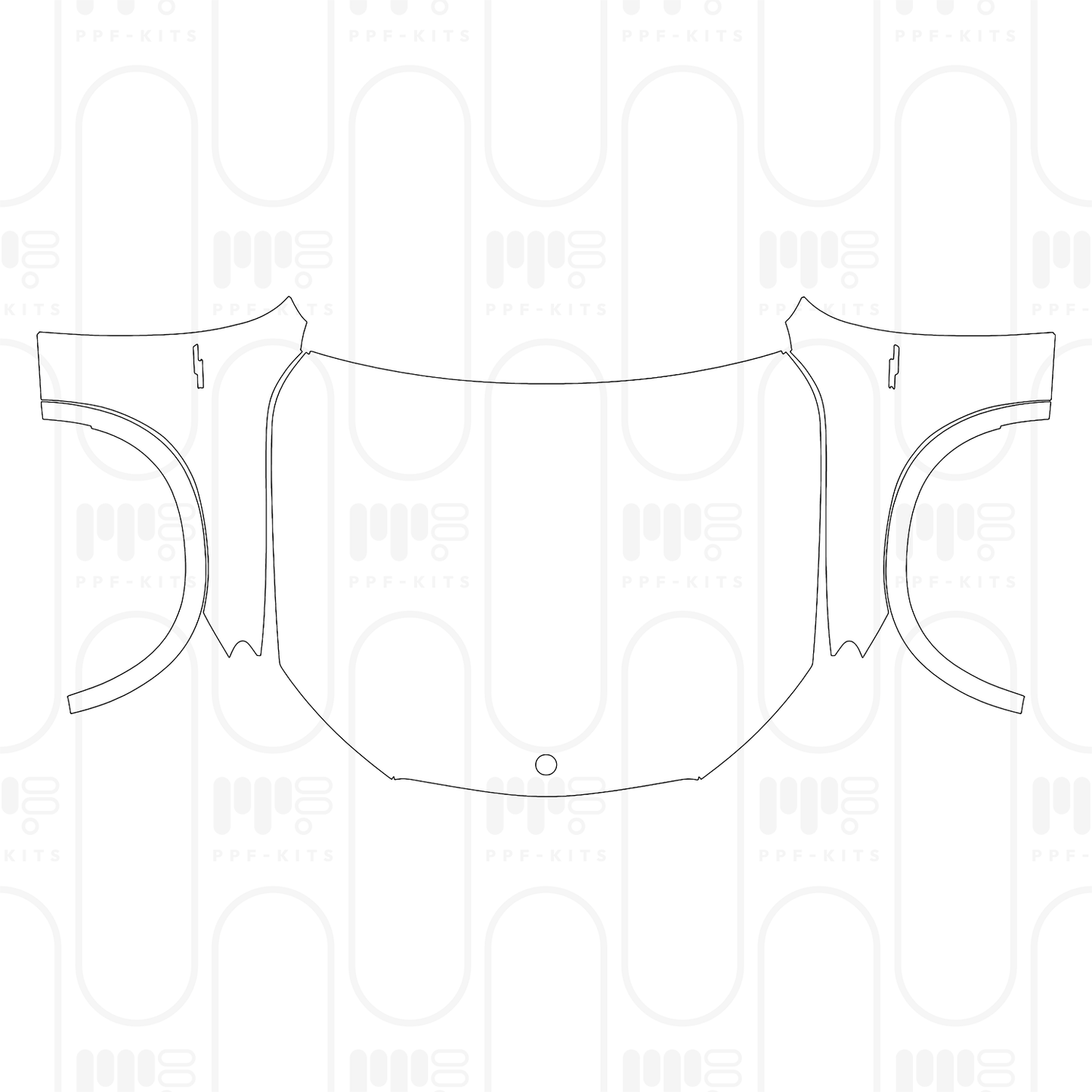 PPF prédécoupé Mercedes-Benz GLC Coupe AMG GLC43 2024