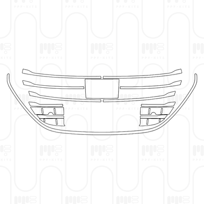 PPF prédécoupé Mercedes-Benz V Class (Europe) Long Base 2024