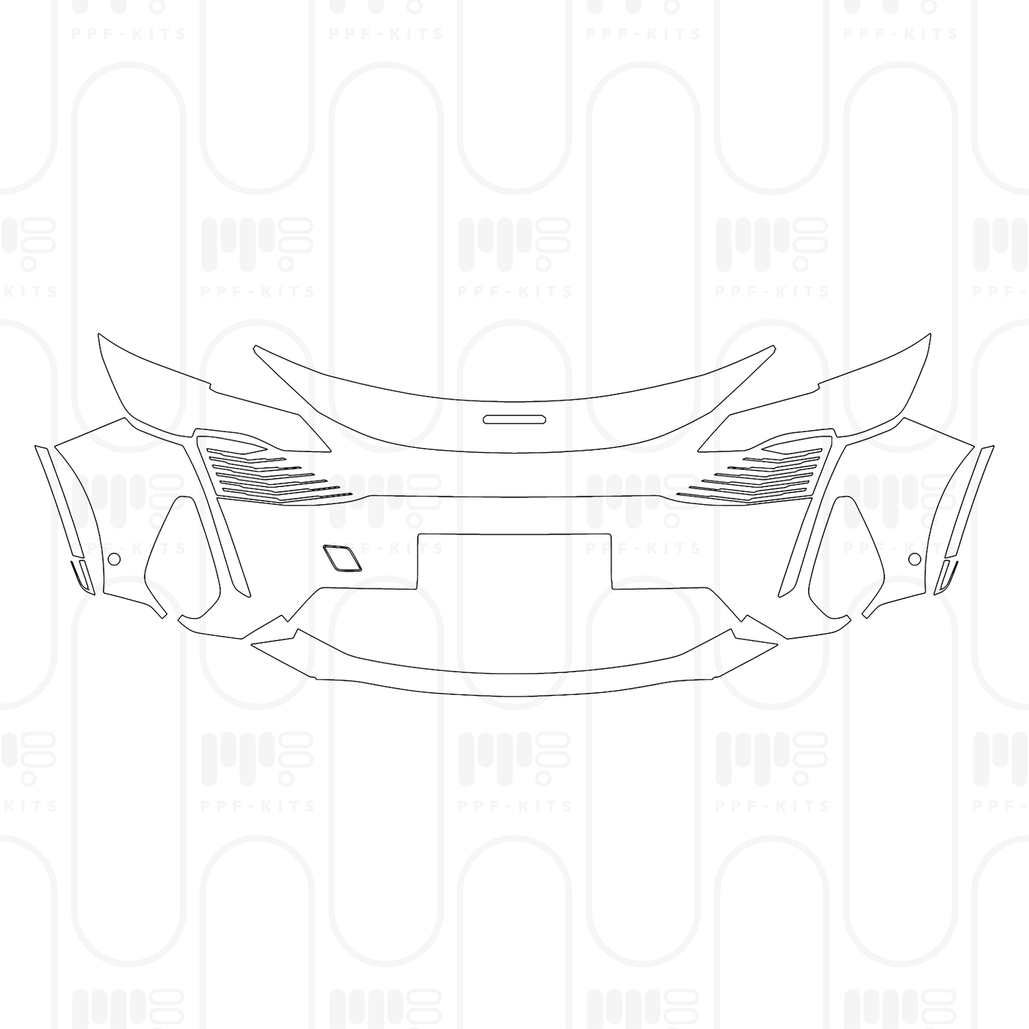 PPF prédécoupé Peugeot 3008 (EU) GT 2024