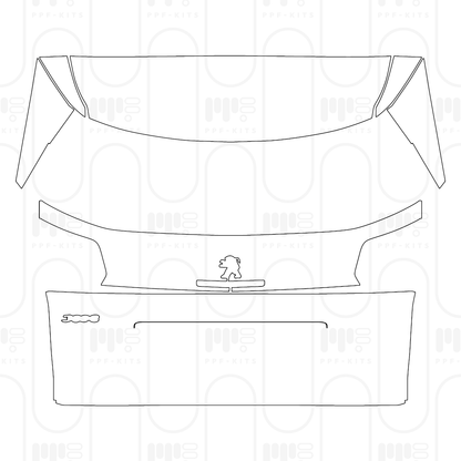 PPF prédécoupé Peugeot 3008 (EU) GT 2024