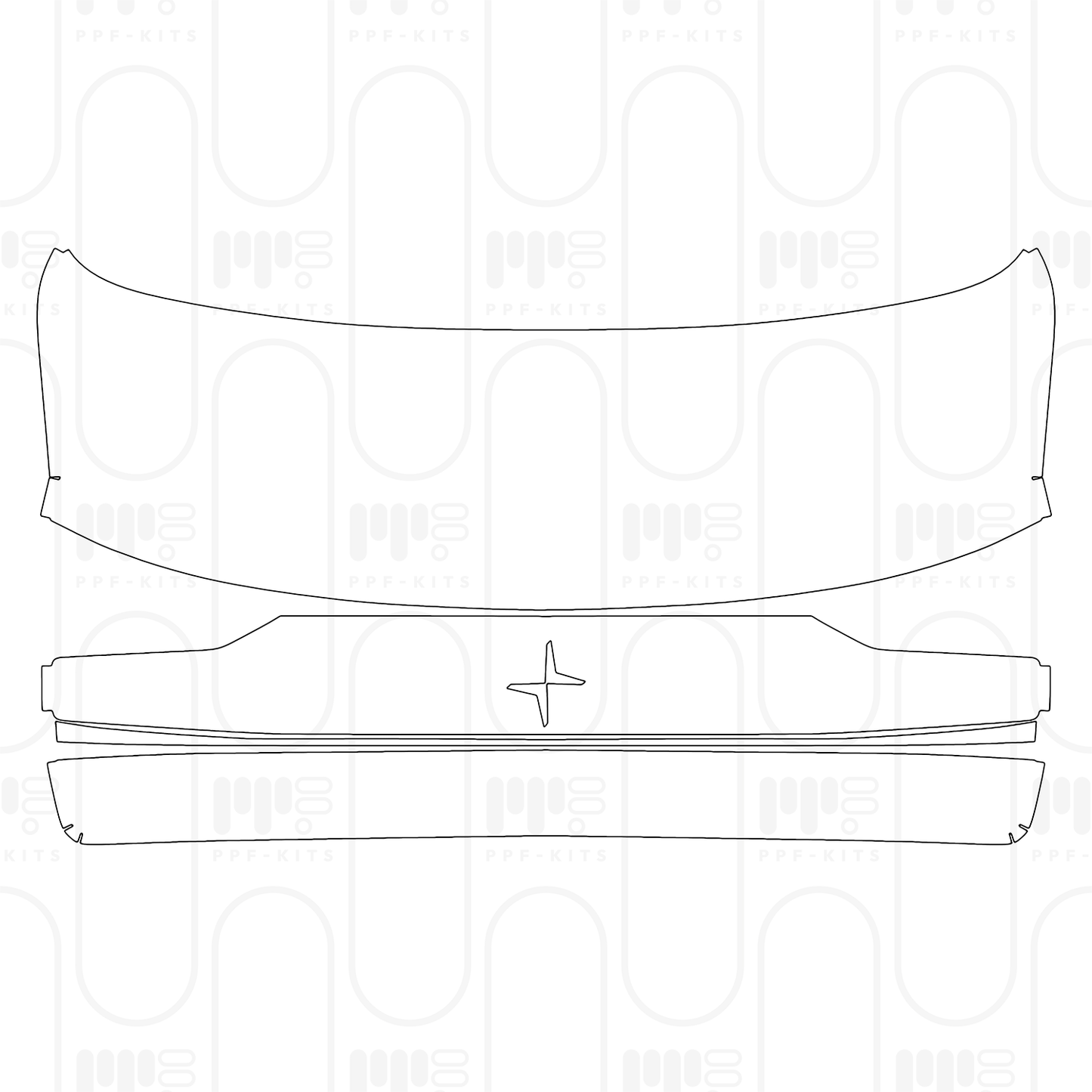 PPF prédécoupé Polestar 2 2024