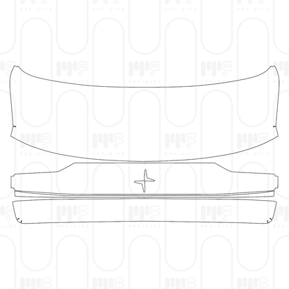 PPF prédécoupé Polestar 2 2024