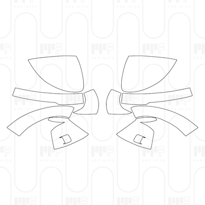 PPF prédécoupé Polestar 2 2024