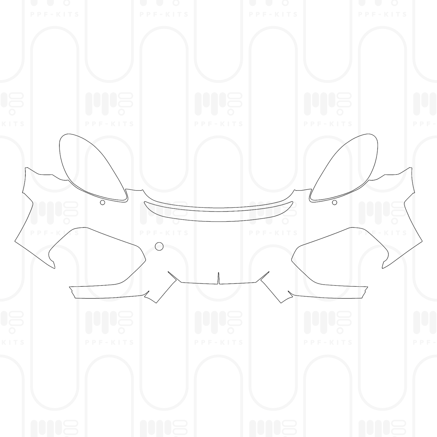 PPF prédécoupé Porsche 718 Cayman GT4 2024