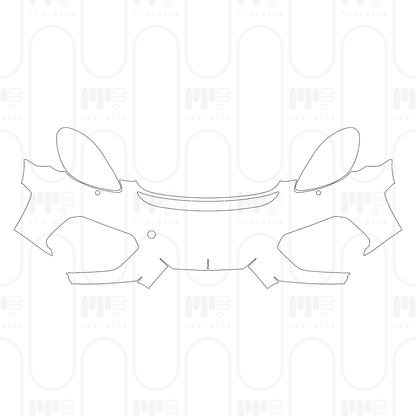 PPF prédécoupé Porsche 718 Cayman GT4 2024