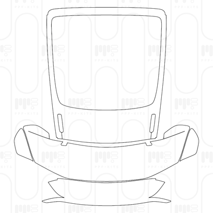 PPF prédécoupé Porsche 718 Cayman GT4 2024
