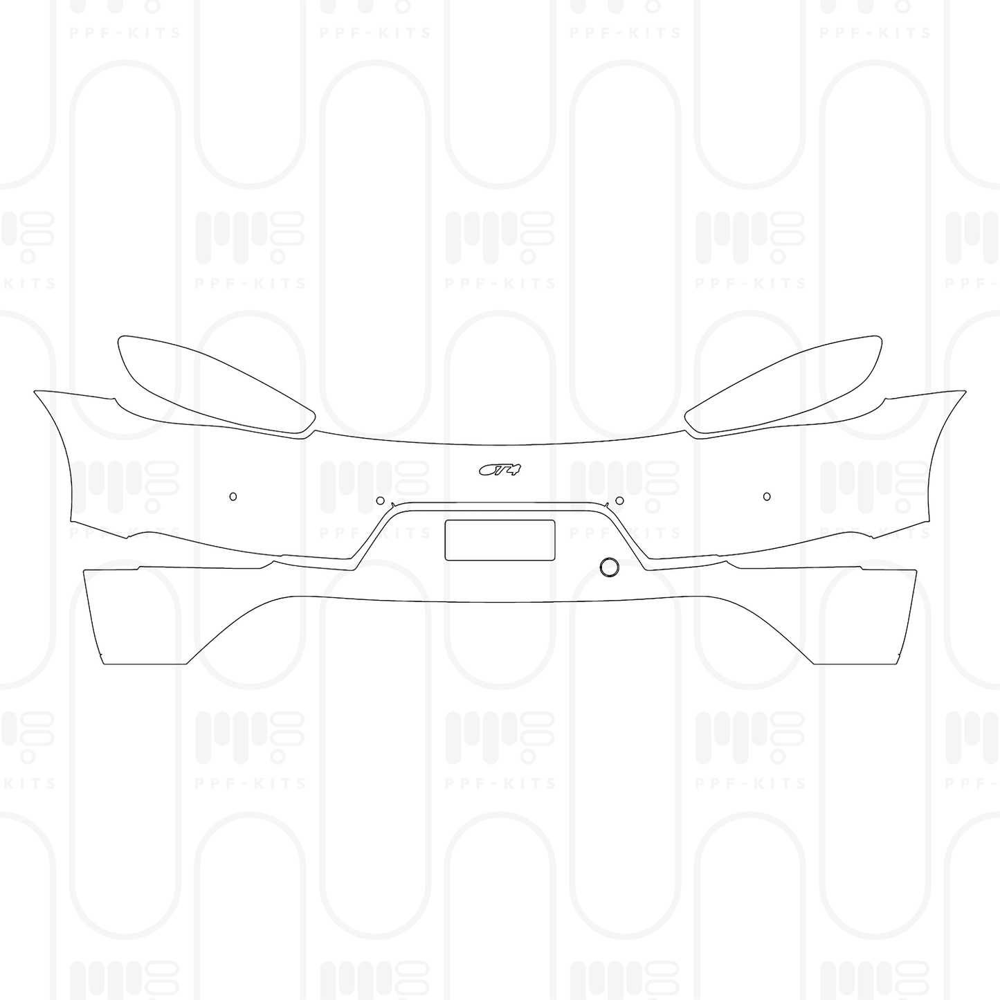 PPF prédécoupé Porsche 718 Cayman GT4 2024