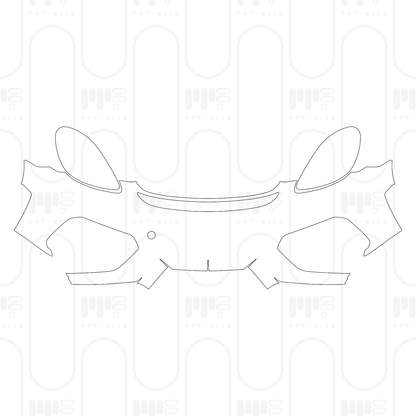 PPF prédécoupé Porsche 718 Spyder 2024