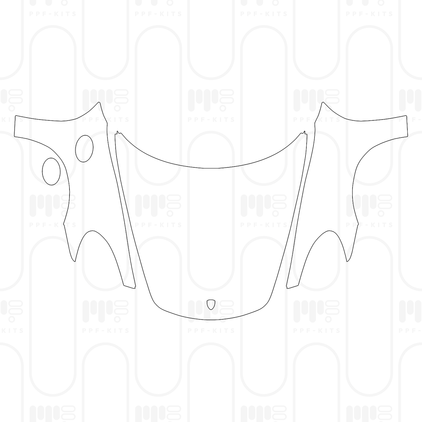 PPF prédécoupé Porsche 718 Spyder 2024