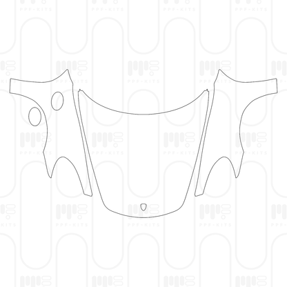 PPF prédécoupé Porsche 718 Spyder 2024