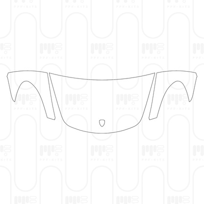 PPF prédécoupé Porsche 718 Spyder 2024