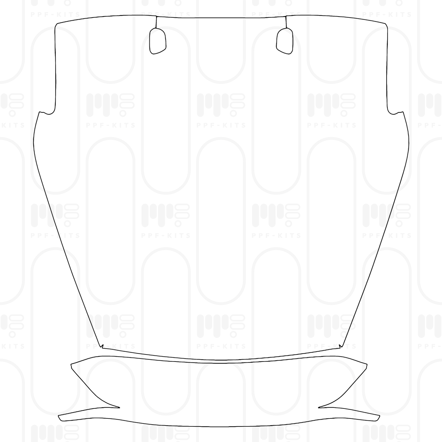 PPF prédécoupé Porsche 718 Spyder 2024