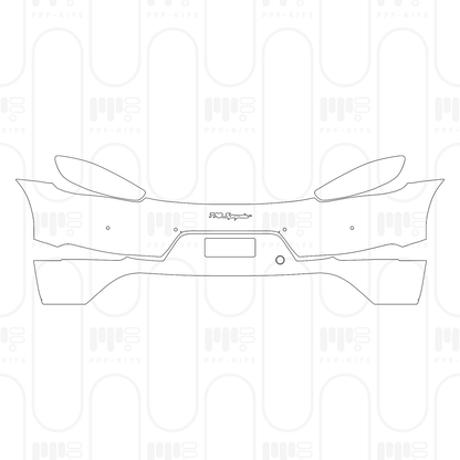 PPF prédécoupé Porsche 718 Spyder 2024