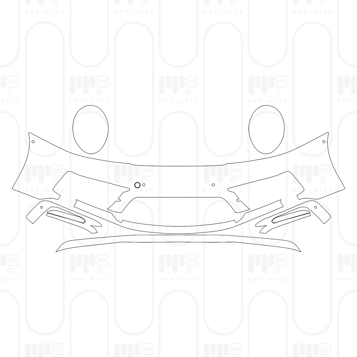 PPF prédécoupé Porsche 911 Targa 4S 2024