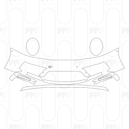 PPF prédécoupé Porsche 911 Targa 4S 2024