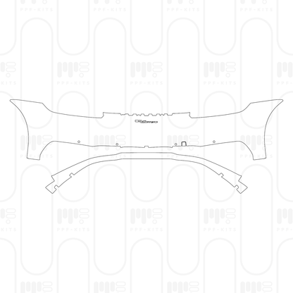 PPF prédécoupé Porsche 911 Carrera Coupe 2024
