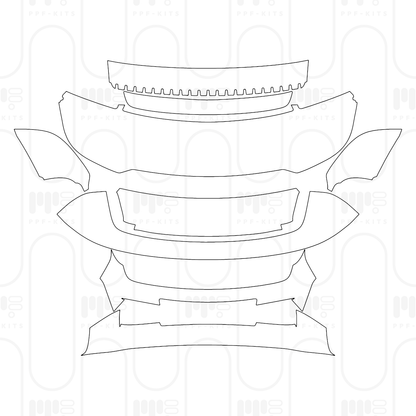 PPF prédécoupé Porsche 911 Carrera T Coupe 2024