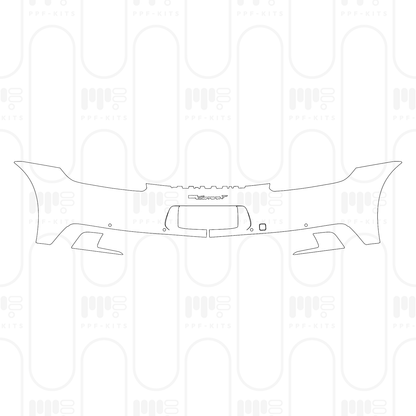 PPF prédécoupé Porsche 911 Carrera T Coupe 2024