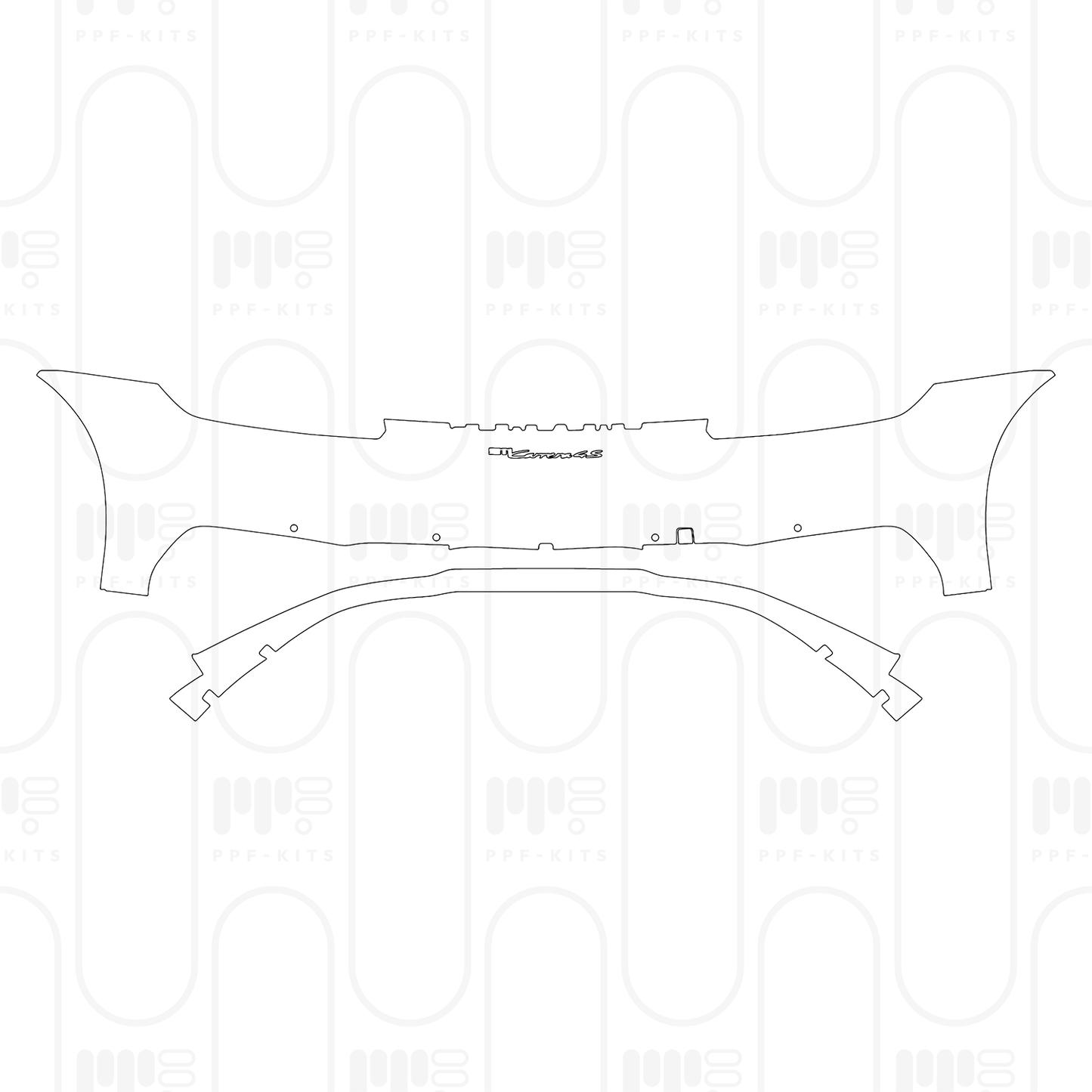 PPF prédécoupé Porsche 911 Carrera 4S Coupe 2024