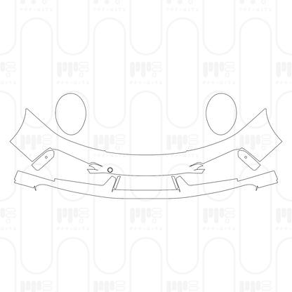 PPF prédécoupé Porsche 911 Turbo Coupe 2024