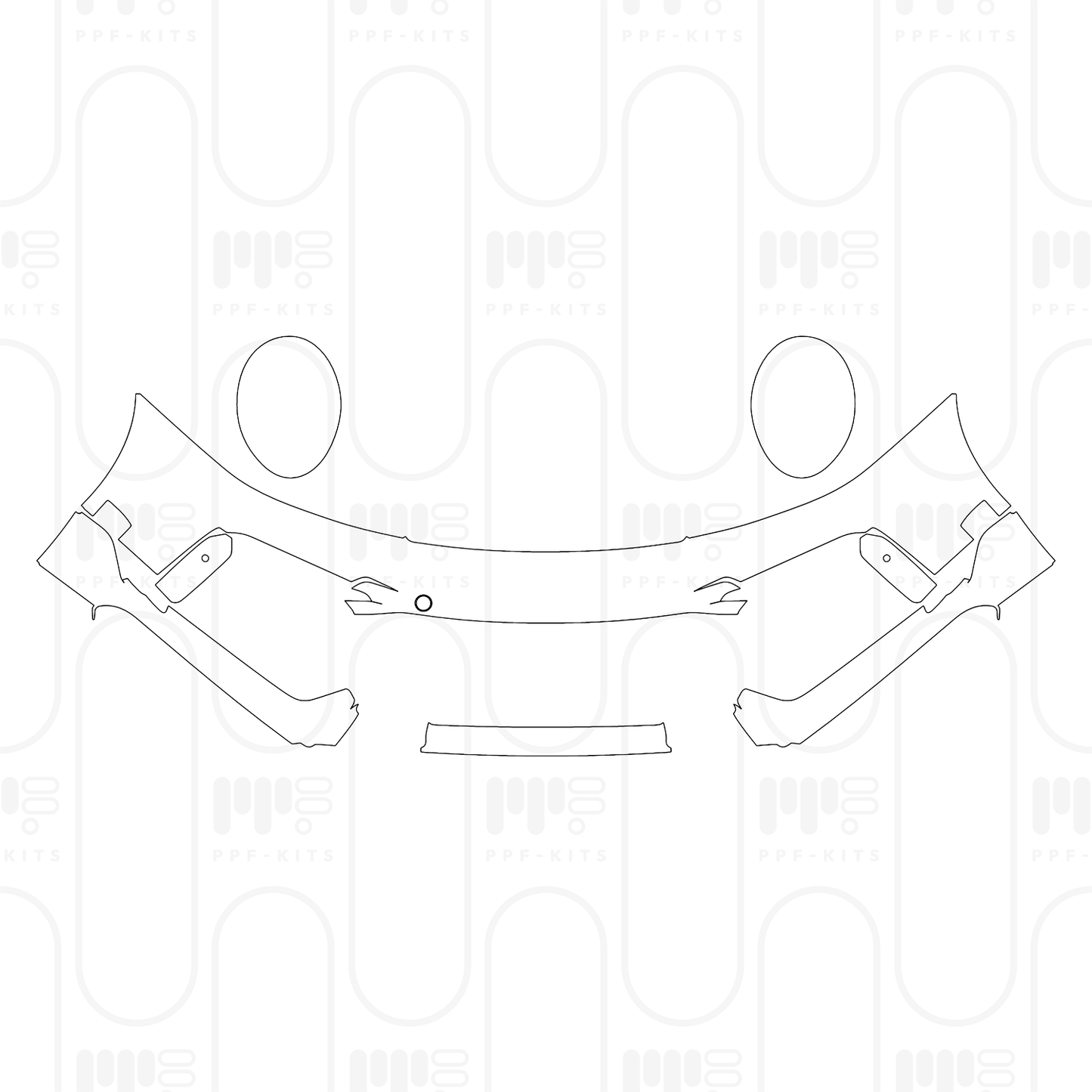 PPF prédécoupé Porsche 911 Turbo Coupe 2024