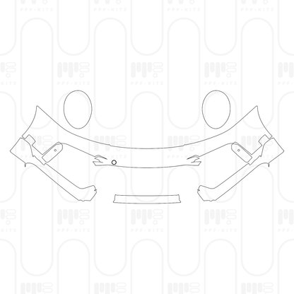 PPF prédécoupé Porsche 911 Turbo Coupe 2024