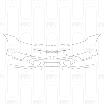 PPF prédécoupé Porsche 911 Turbo Coupe 2024