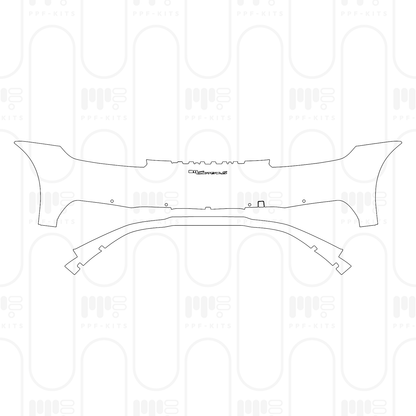 PPF prédécoupé Porsche 911 Carrera S Cabriolet 2024