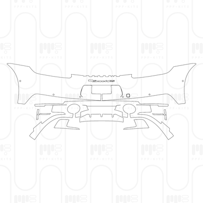 PPF prédécoupé Porsche 911 Carrera 4 GTS Cabriolet 2024