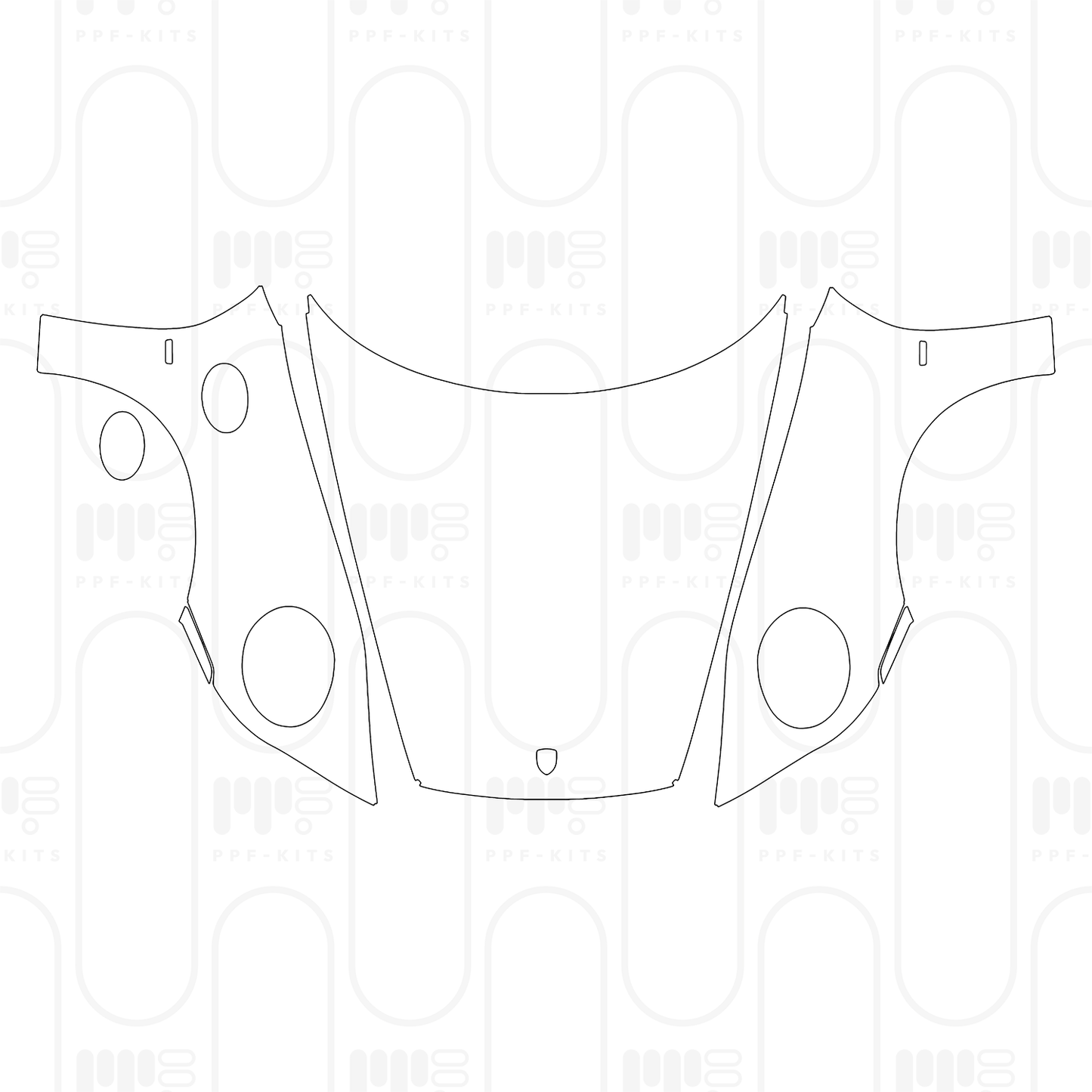 PPF prédécoupé Porsche 911 Sport Classic 2024