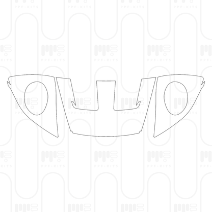 PPF prédécoupé Porsche 911 GT3 RS 2024