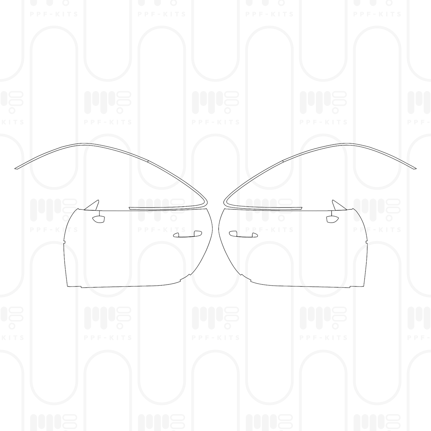 PPF prédécoupé Porsche 911 GT3 RS 2024