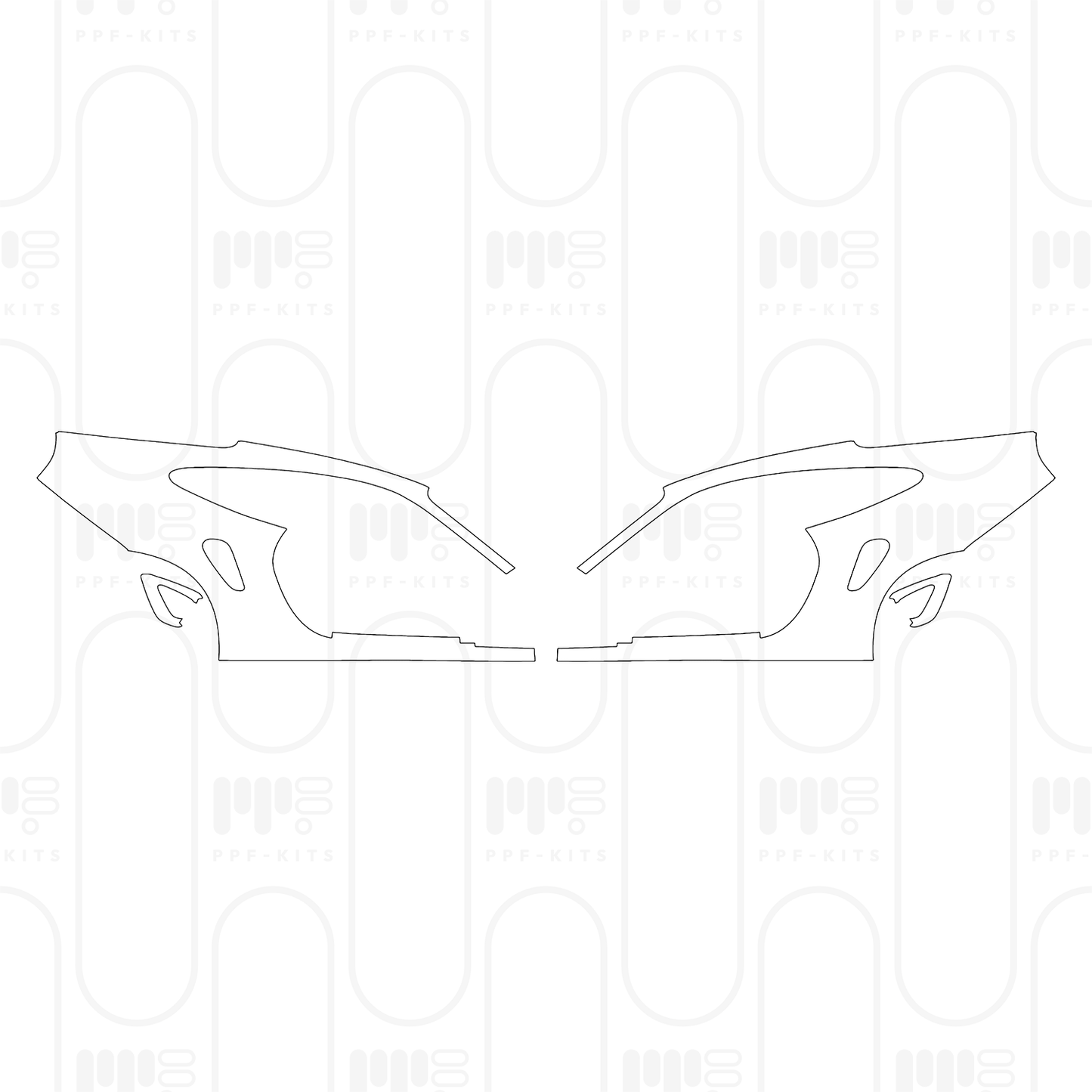 PPF prédécoupé Porsche 911 GT3 RS 2024