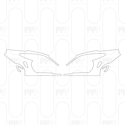 PPF prédécoupé Porsche 911 GT3 RS 2024