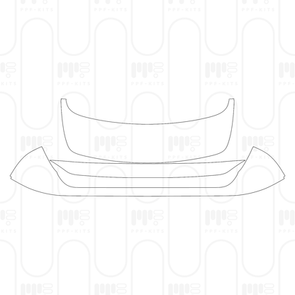 PPF prédécoupé Porsche 911 GT3 RS 2024