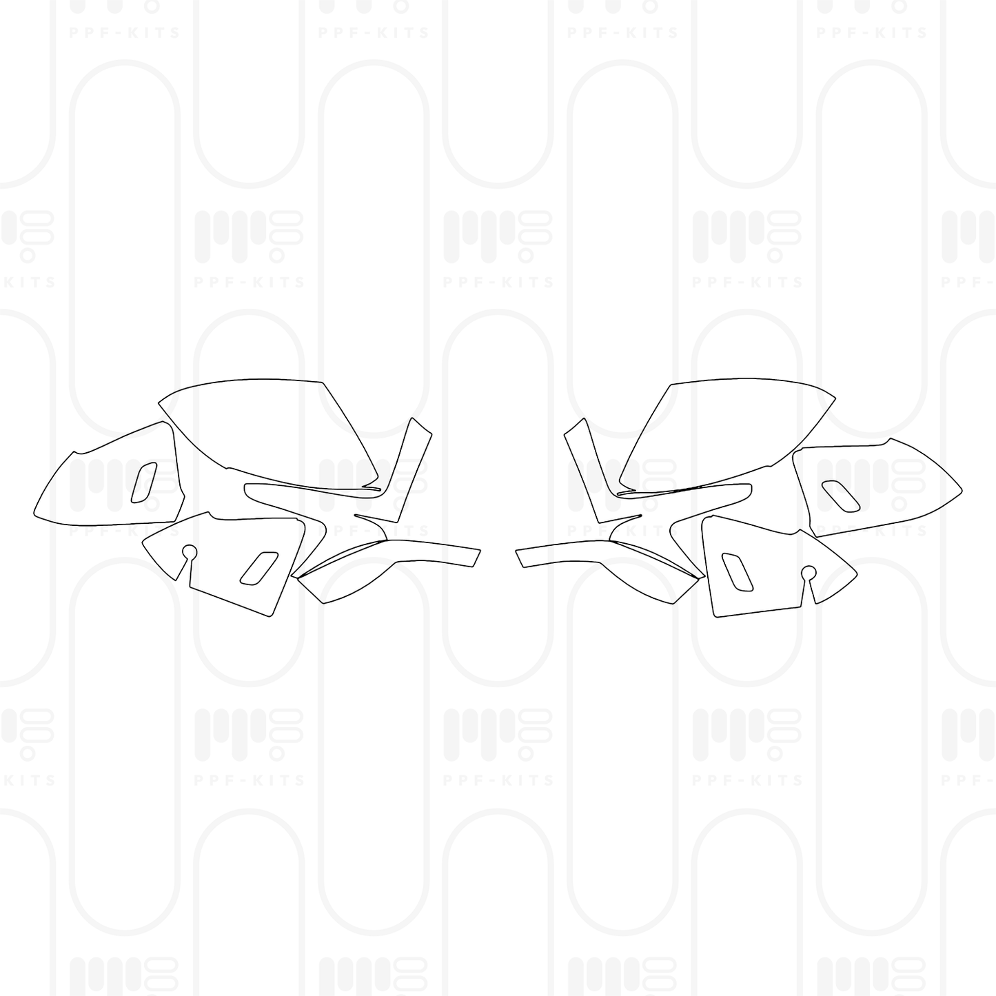 PPF prédécoupé Porsche 911 GT3 RS 2024