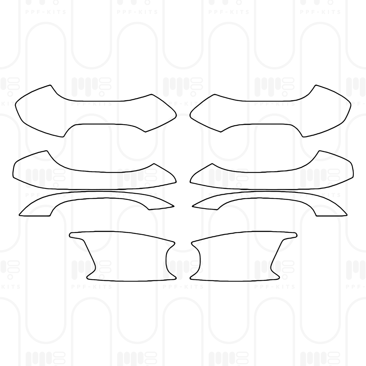 PPF prédécoupé Porsche 911 GT3 RS 2024