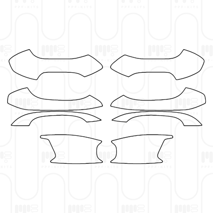 PPF prédécoupé Porsche 911 GT3 RS 2024