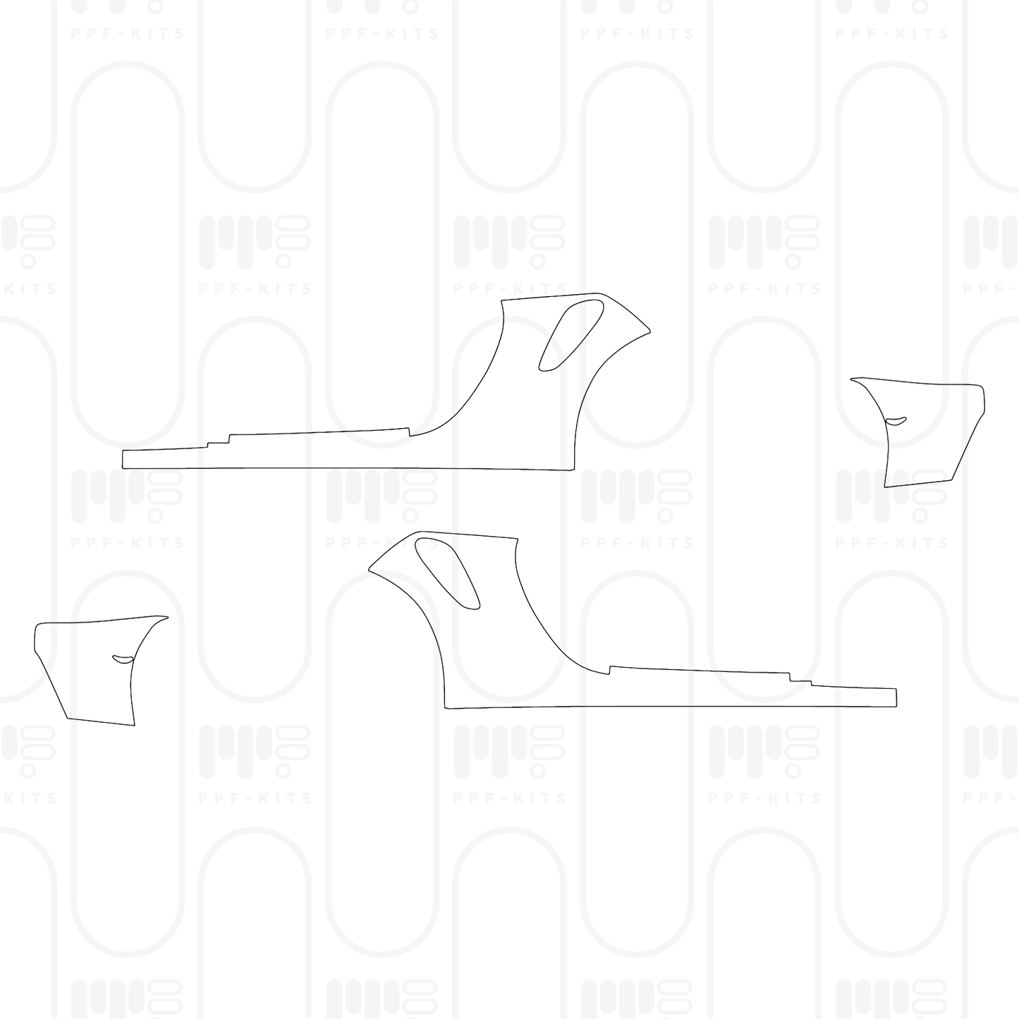 PPF prédécoupé Porsche 911 GT3 RS 2024