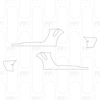 PPF prédécoupé Porsche 911 GT3 RS 2024