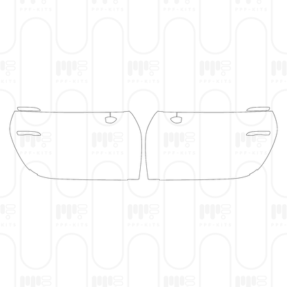 PPF prédécoupé Porsche 911 Dakar 2024