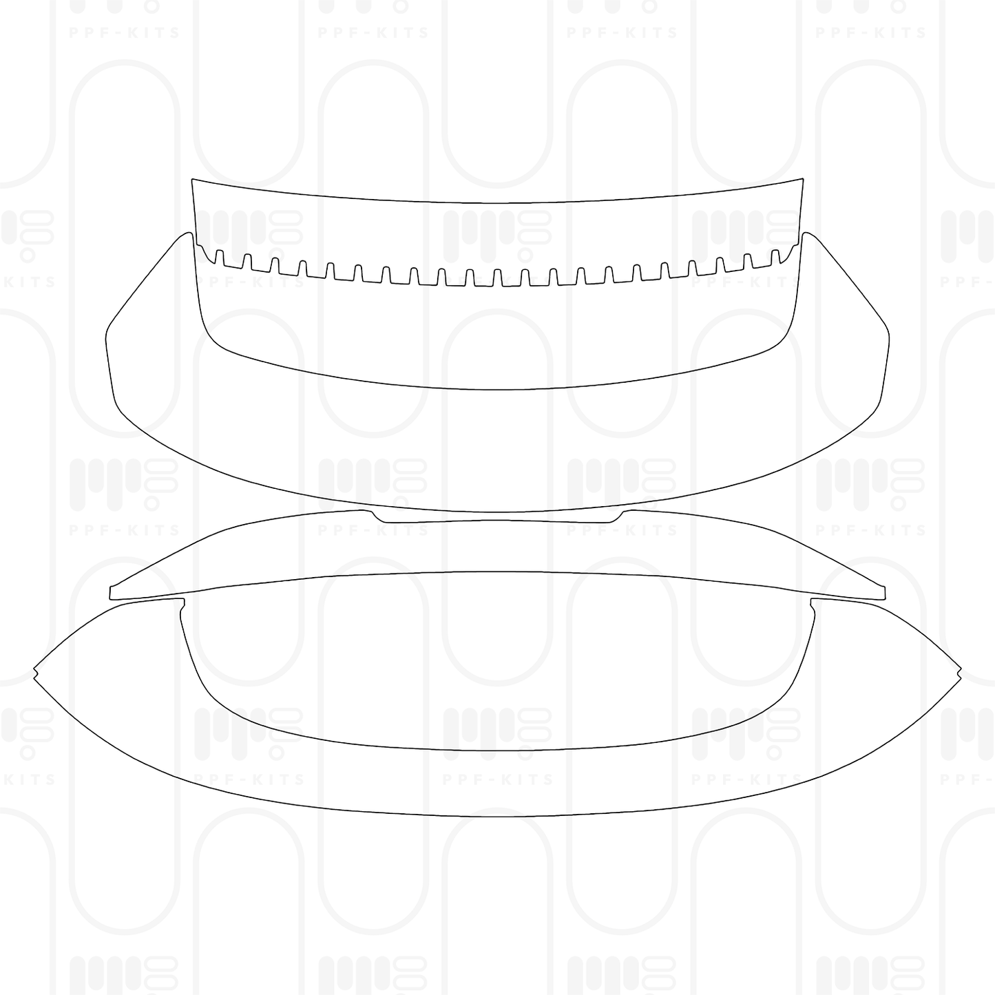 PPF prédécoupé Porsche 911 Dakar 2024